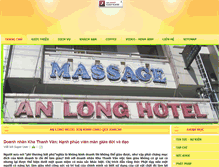 Tablet Screenshot of anlonghotel.com